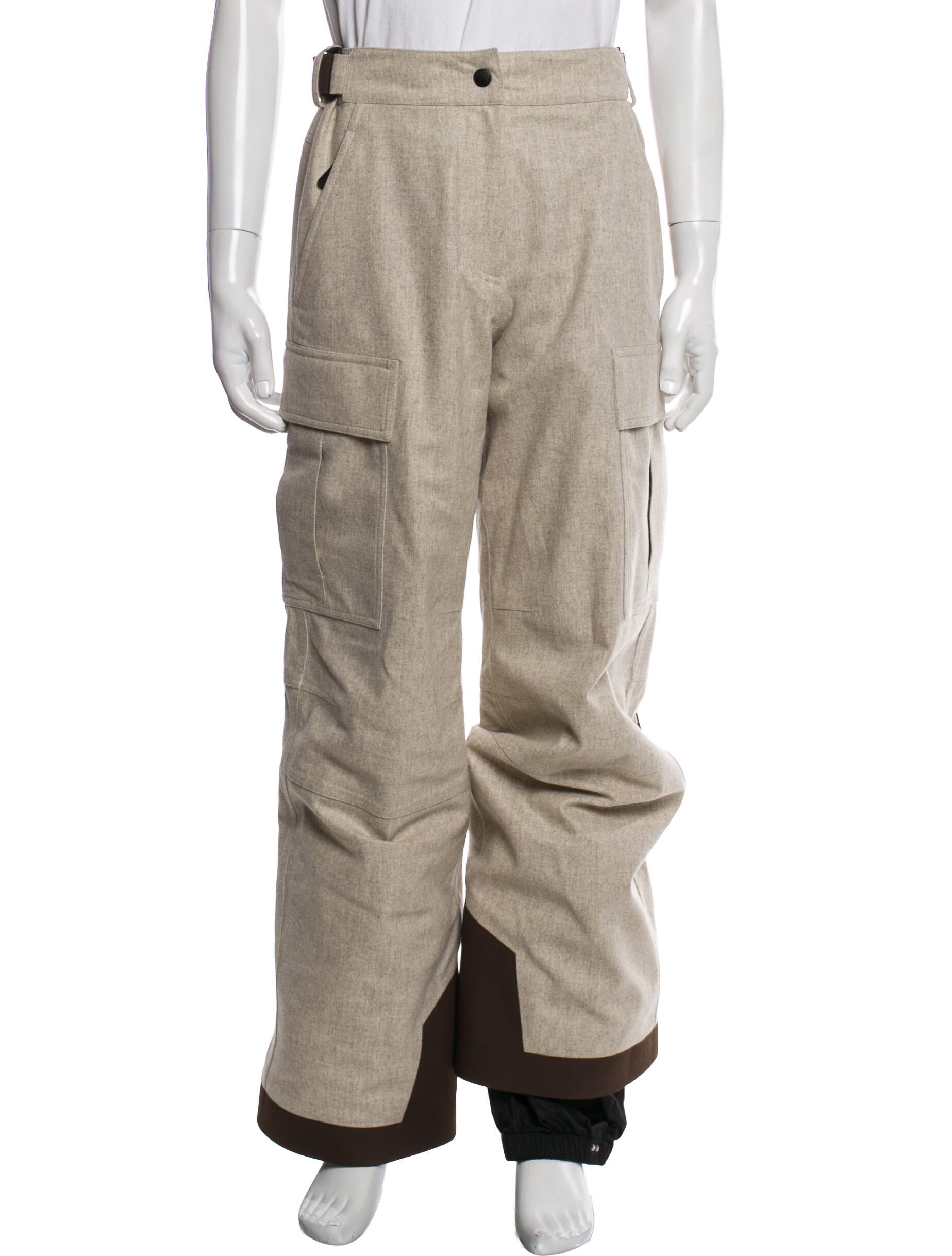 Moncler Grenoble Virgin Wool Cargo Pants w/ Tags