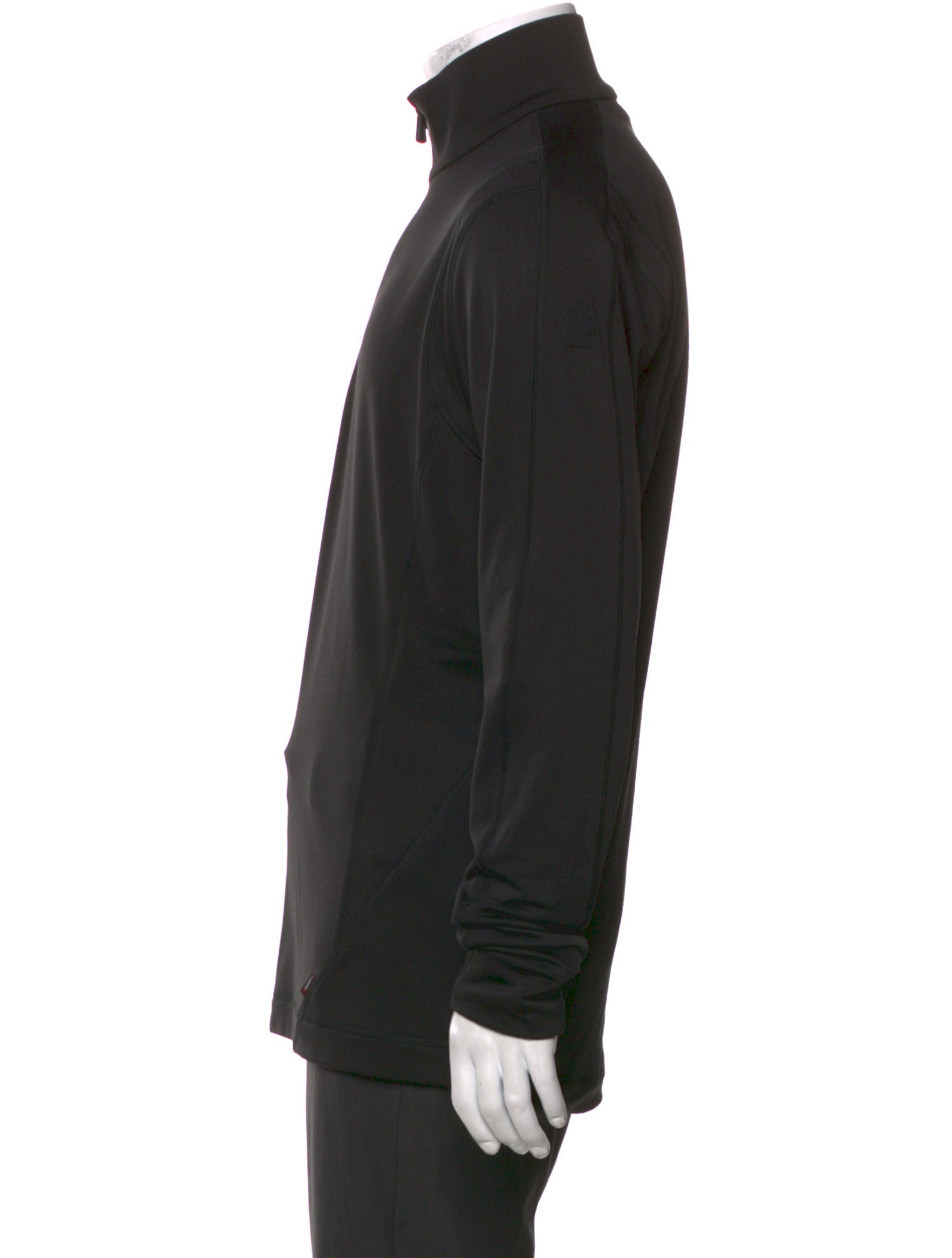 Moncler Grenoble Turtleneck Long Sleeve Polo Shirt