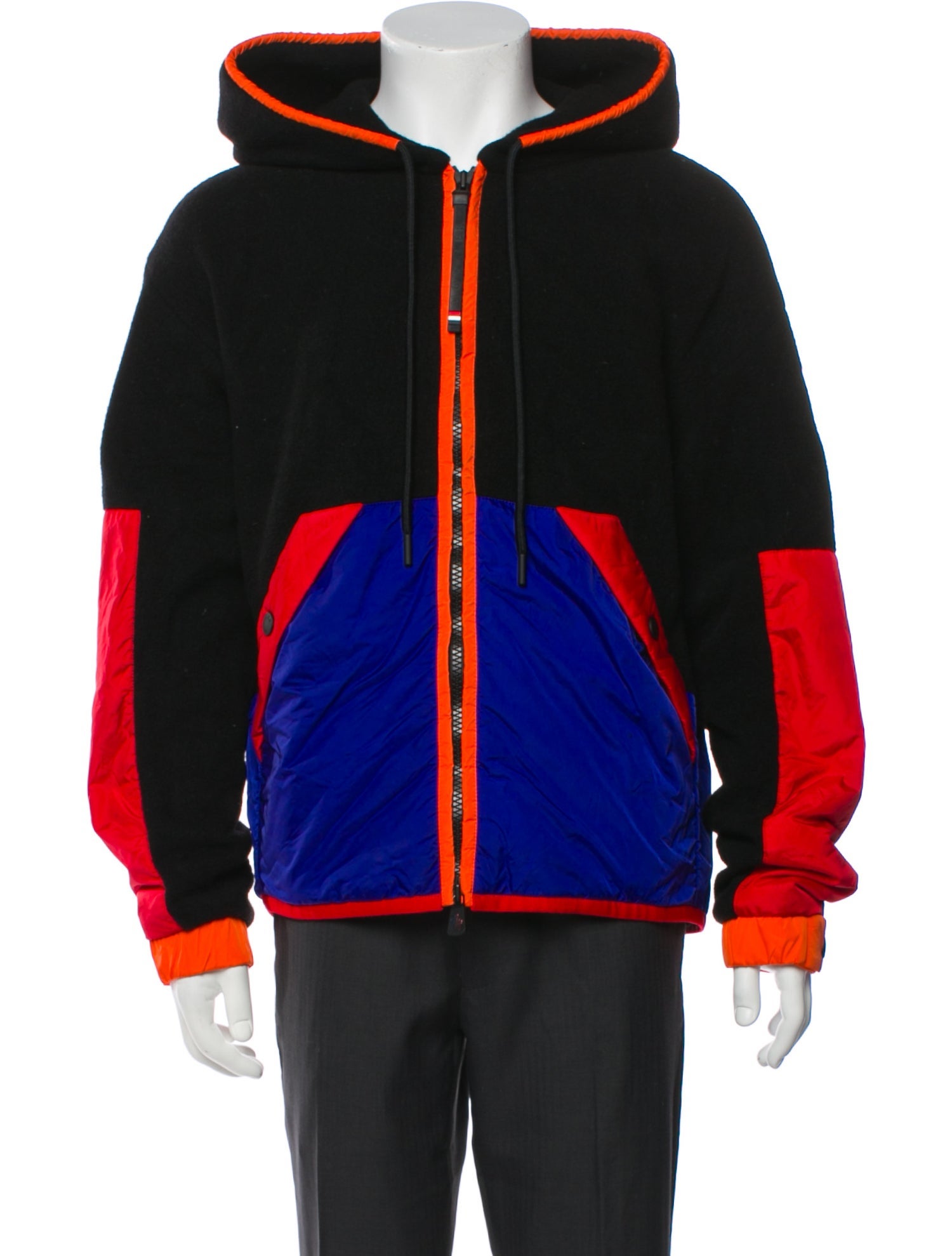Moncler Grenoble Colorblock Pattern Jacket