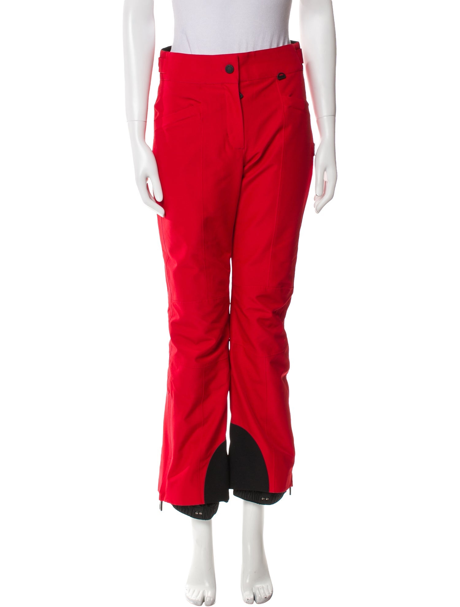 Moncler Grenoble Colorblock Pattern Wide Leg Pants