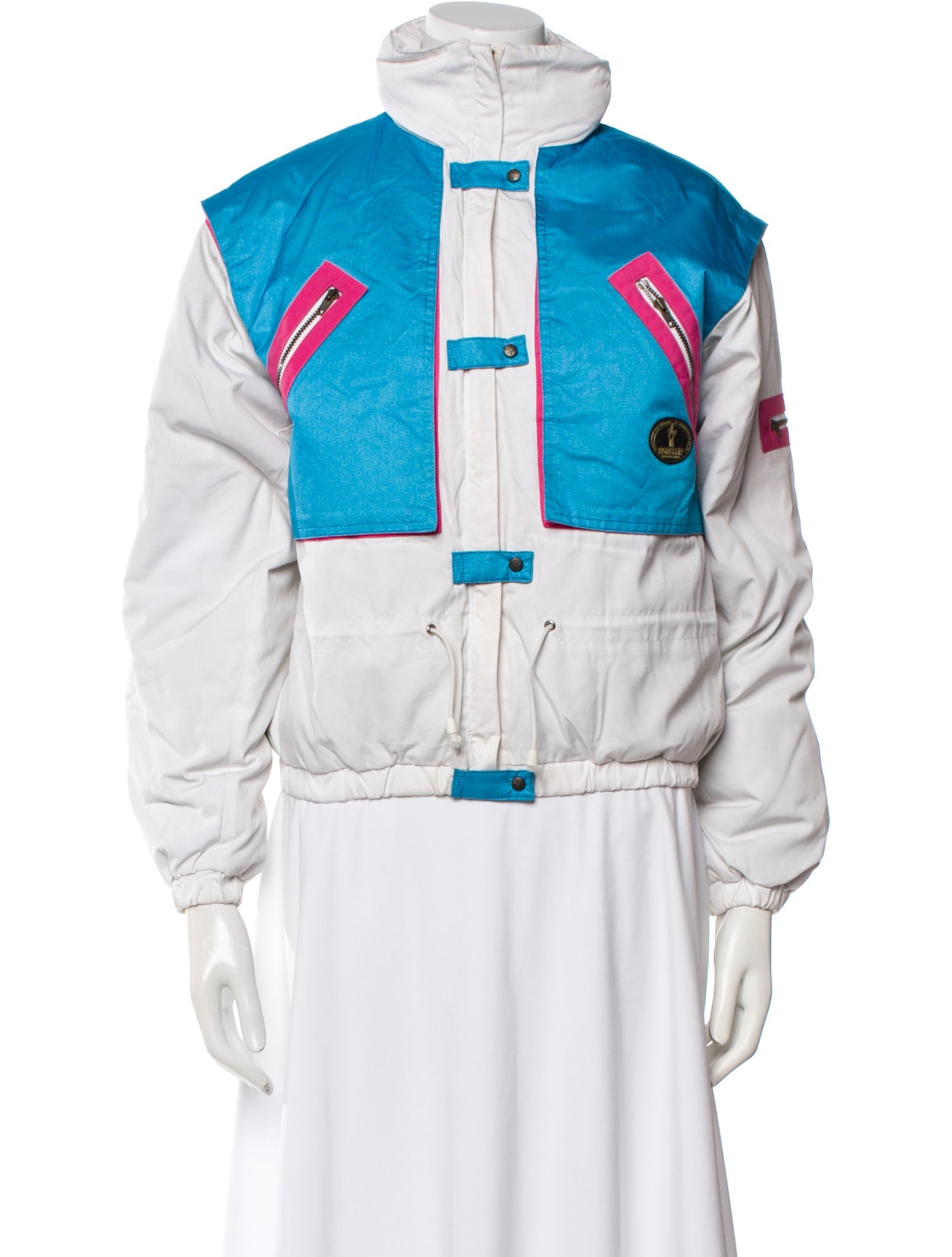 Moncler Grenoble Colorblock Pattern Jacket