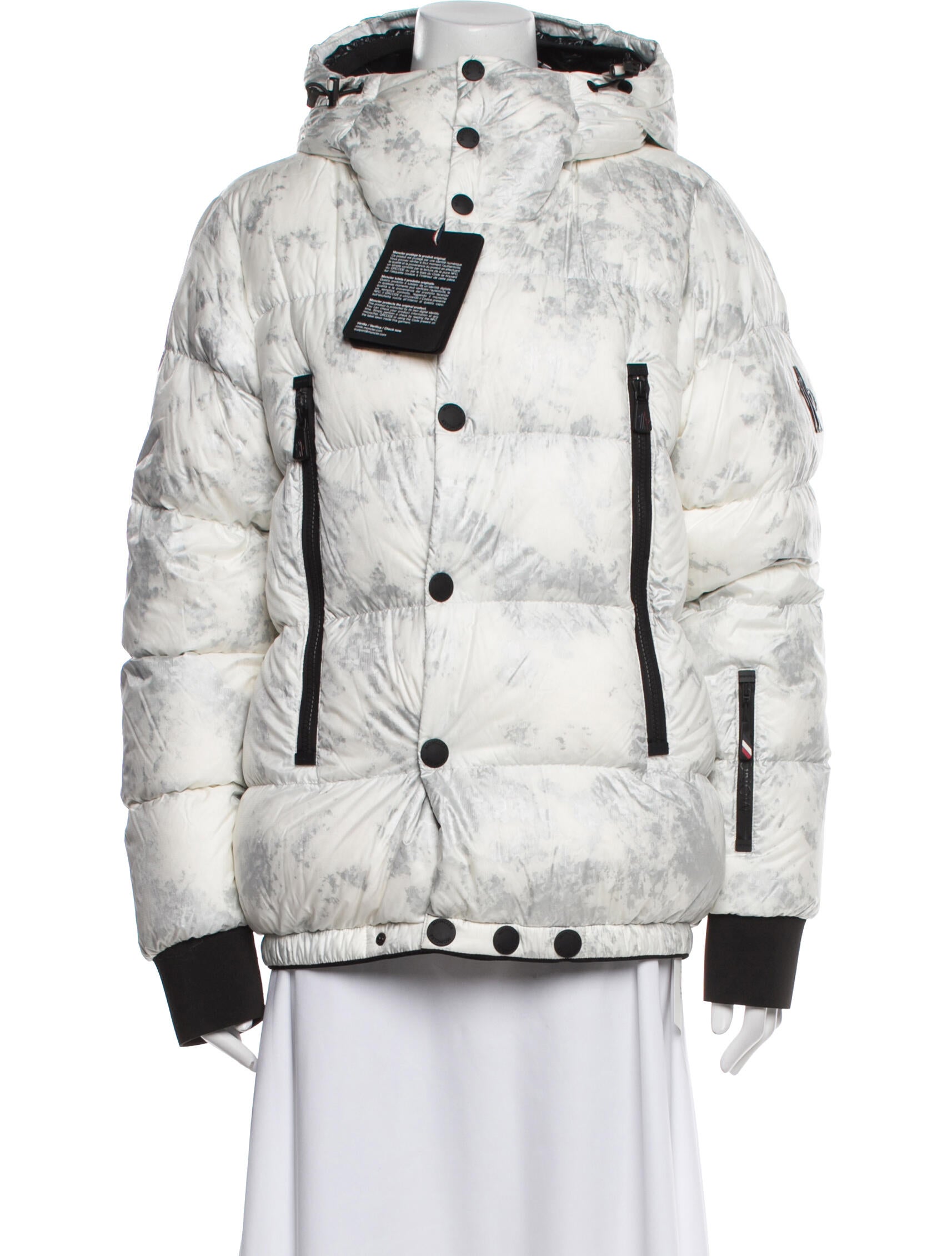 Moncler Grenoble Colorblock Pattern Jacket w/ Tags