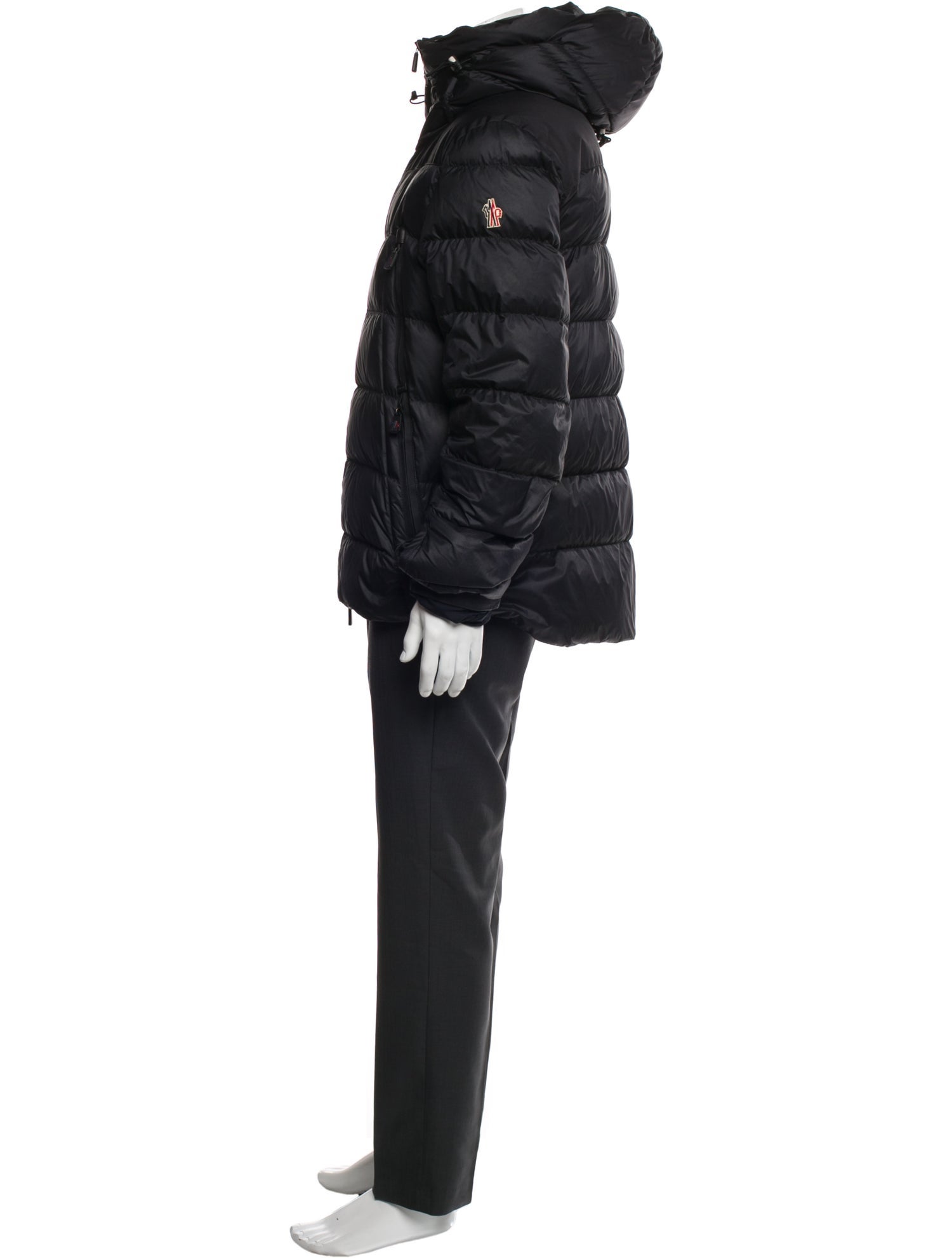Moncler Grenoble Signature Logo Puffer Coat