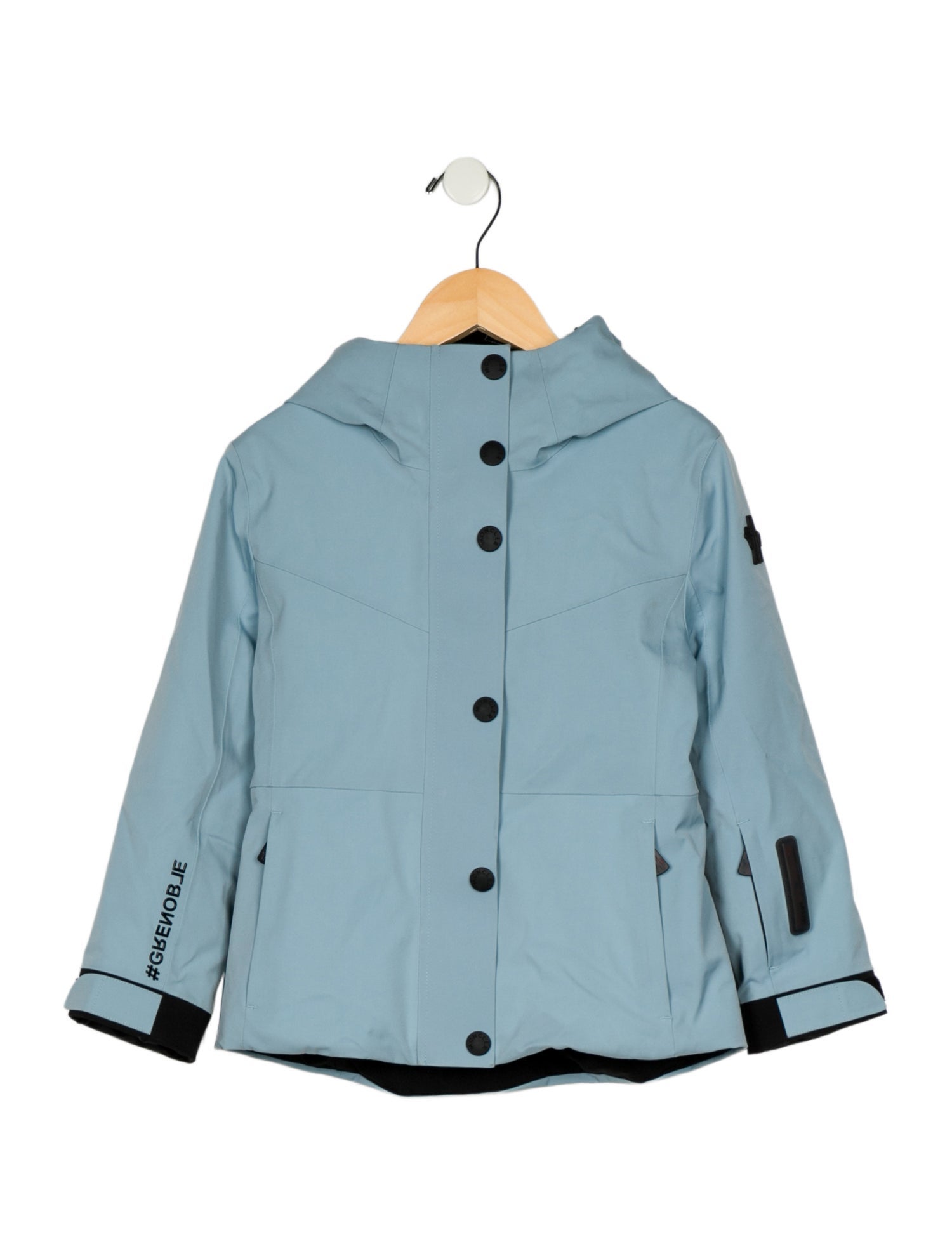 Moncler Grenoble Girls Long Sleeve Zip Up Jacket