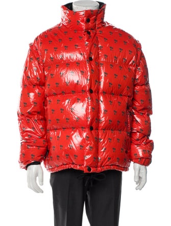 Moncler Grenoble Printed Puffer Coat