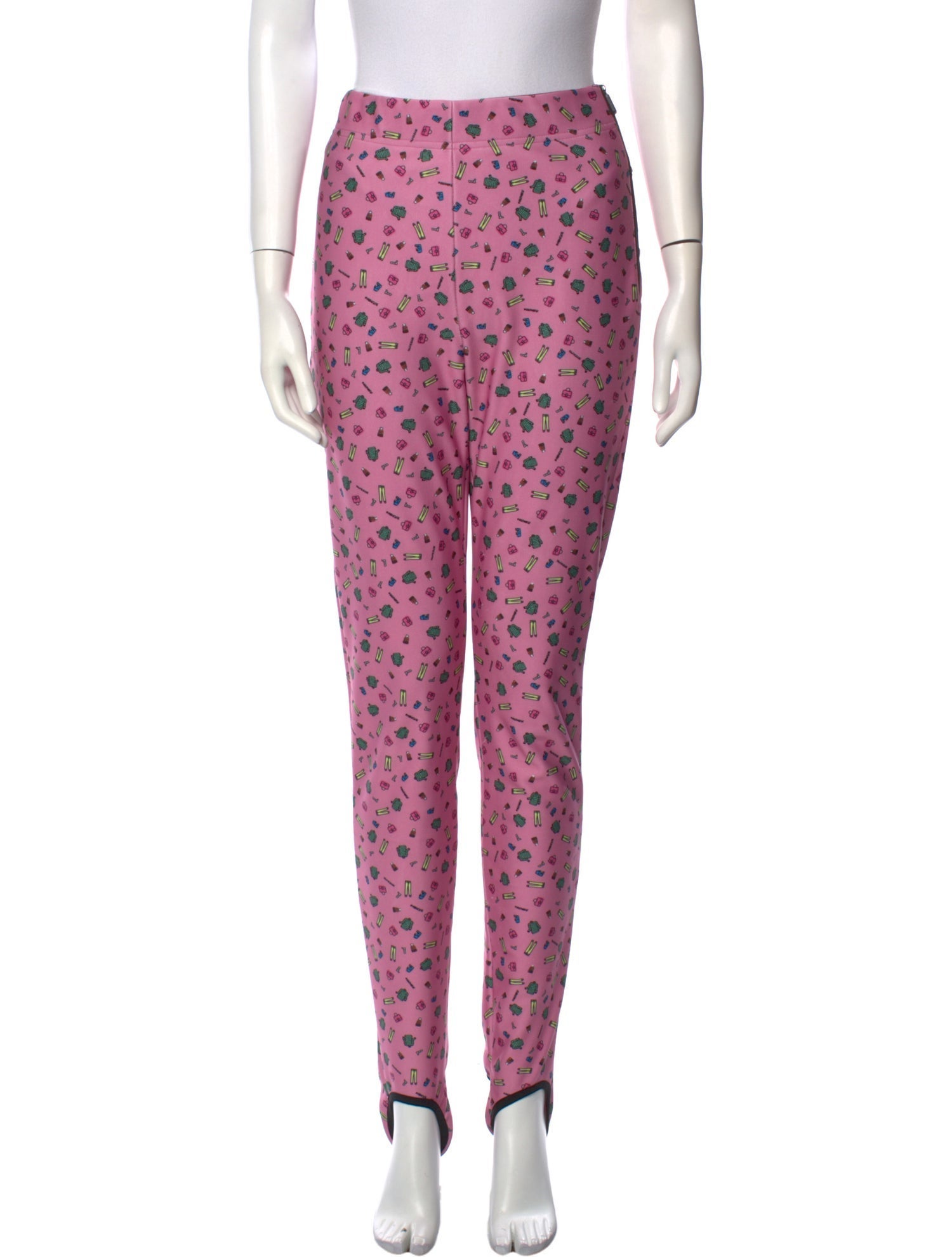 Moncler Grenoble Printed Skinny Leg Pants