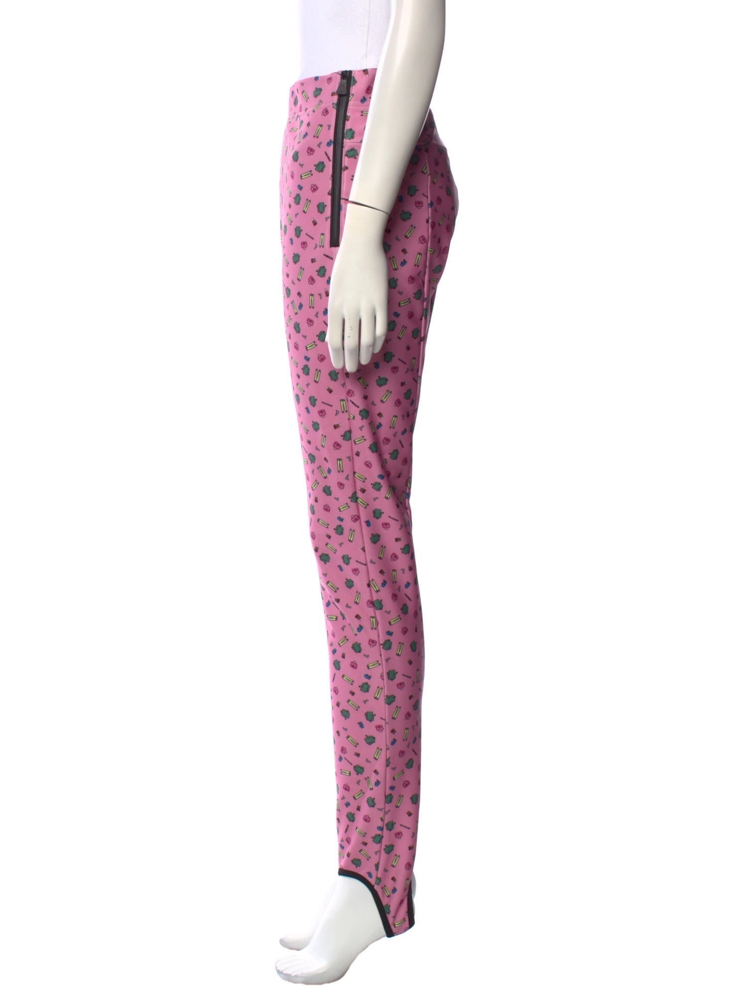 Moncler Grenoble Printed Skinny Leg Pants