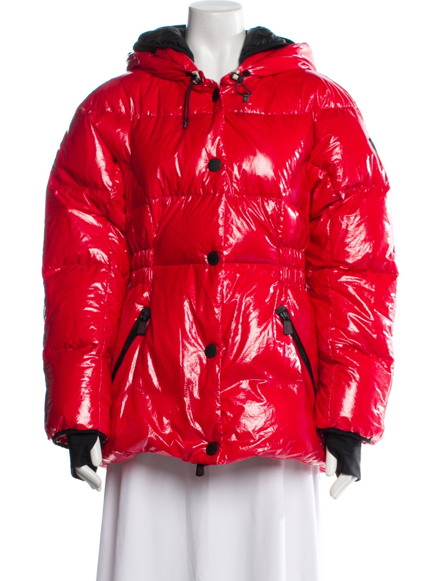 Moncler Grenoble Fenis Hooded Nylon Down Coat
