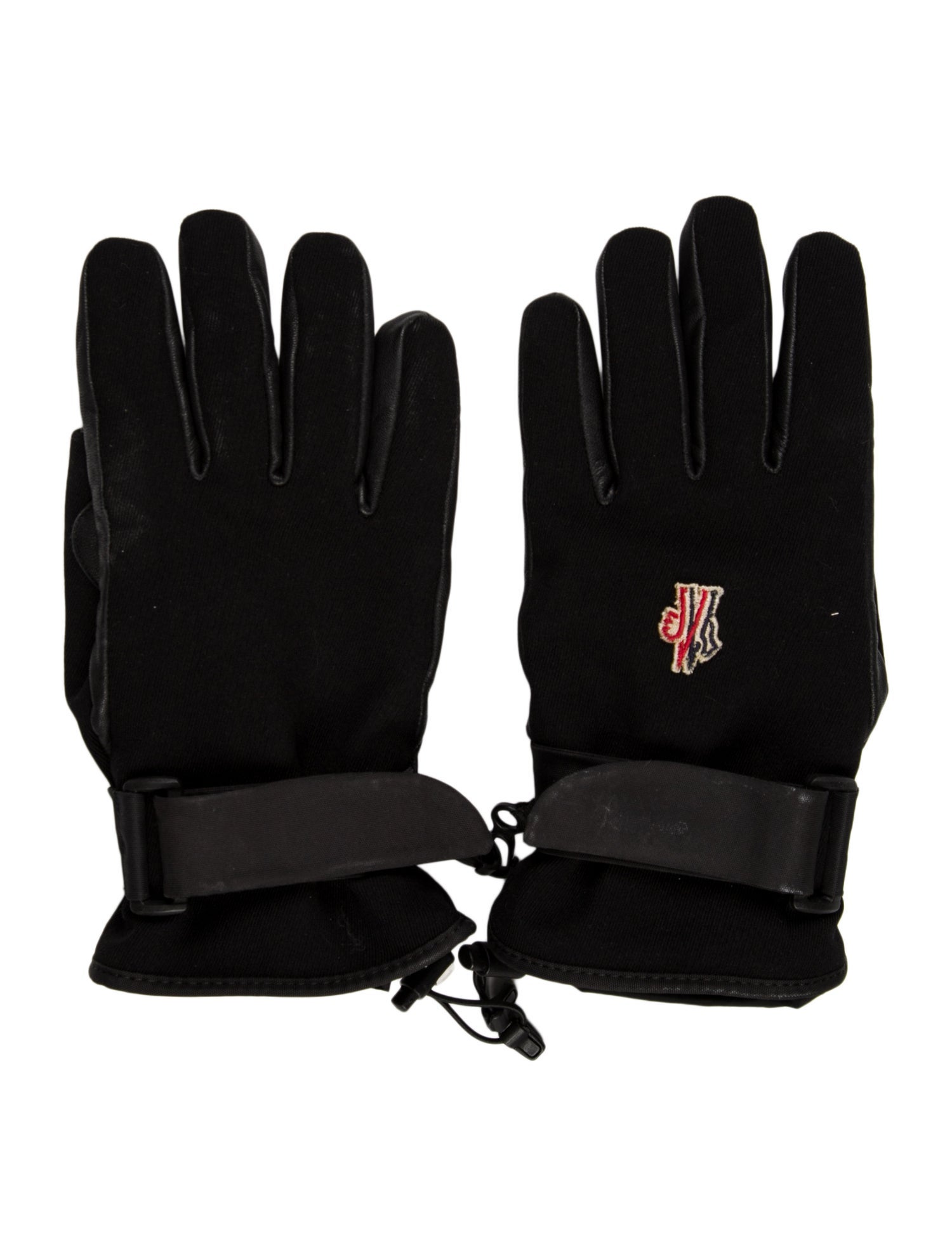 Moncler Grenoble Leather Gloves