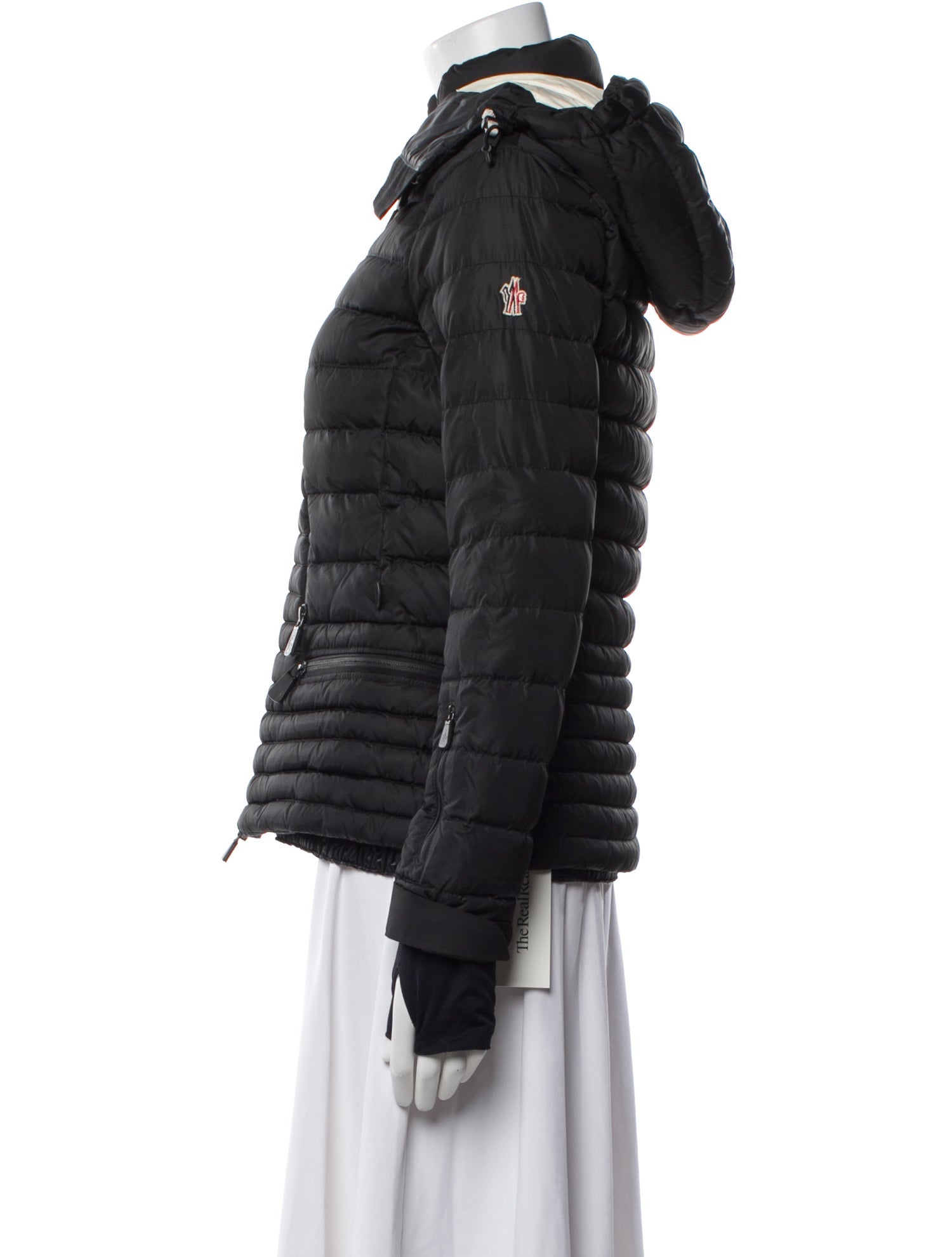 Moncler Grenoble Striped Down Jacket