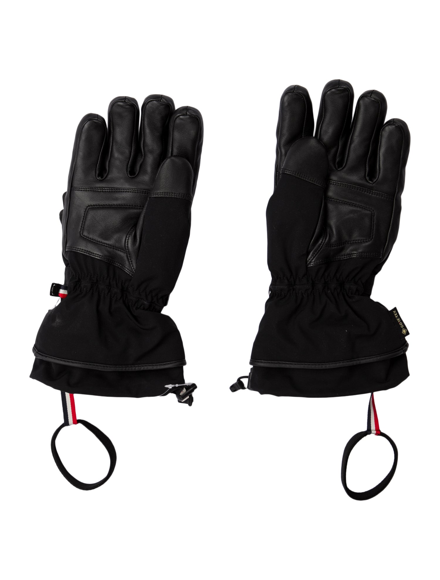 Moncler Grenoble mens black gloves and mittens w/Tags
