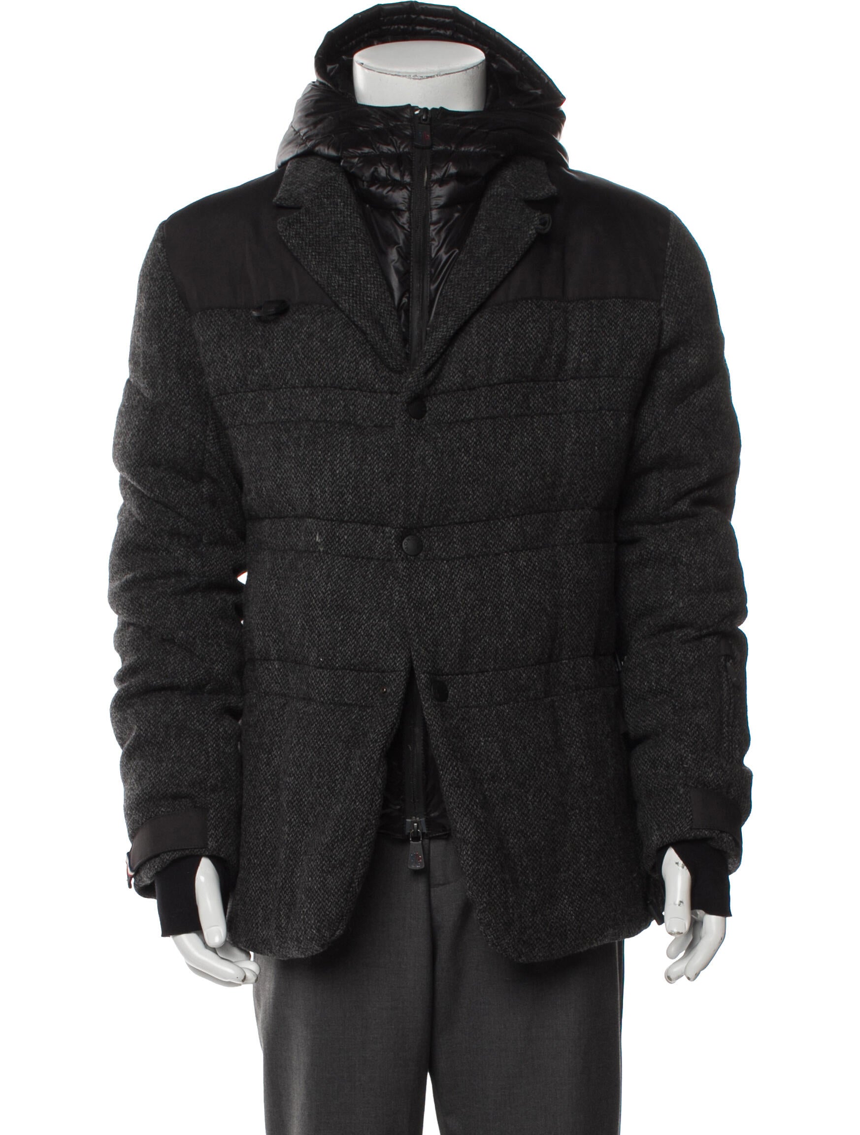 Moncler Grenoble Wool Parka