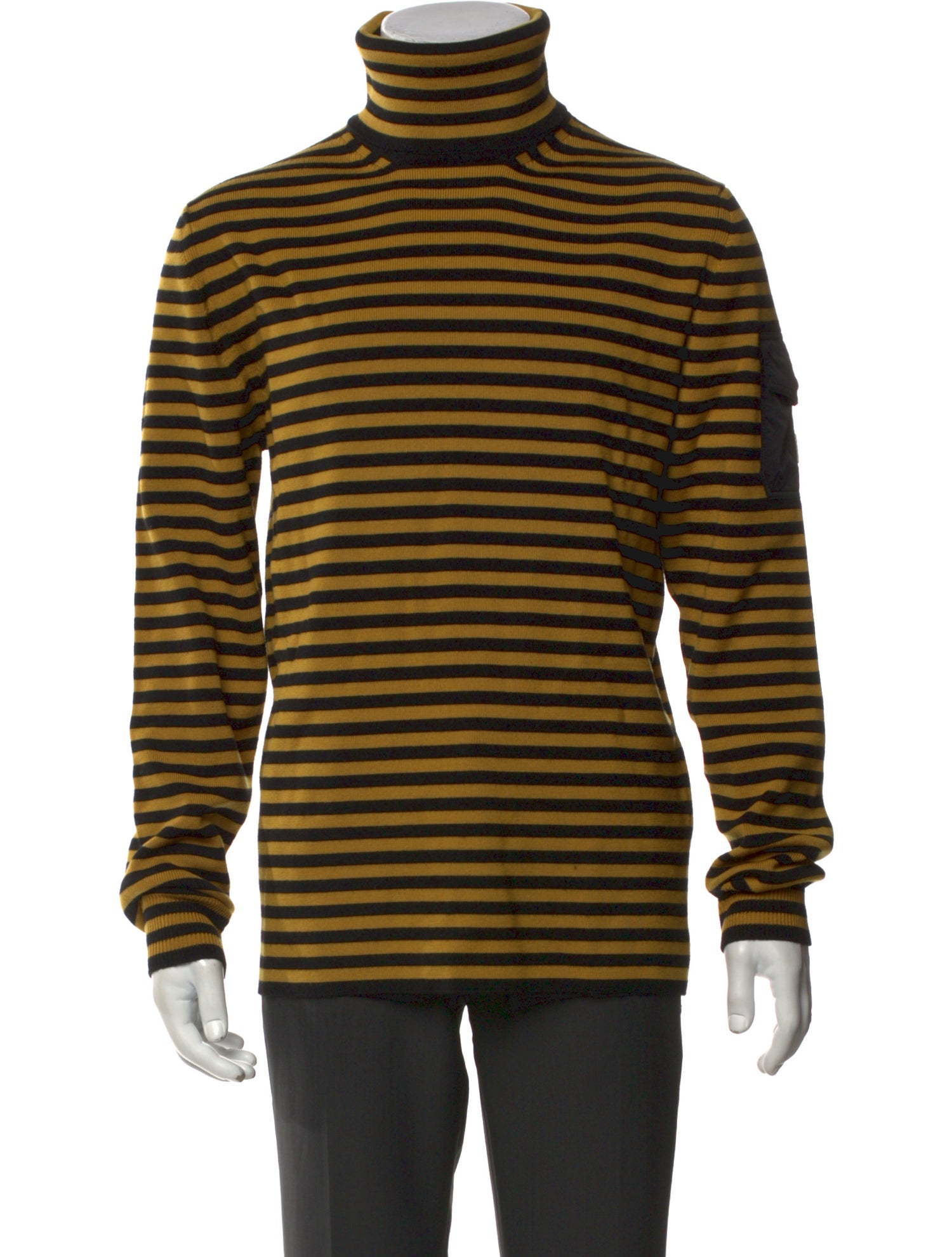 Moncler Grenoble Wool Striped Pullover