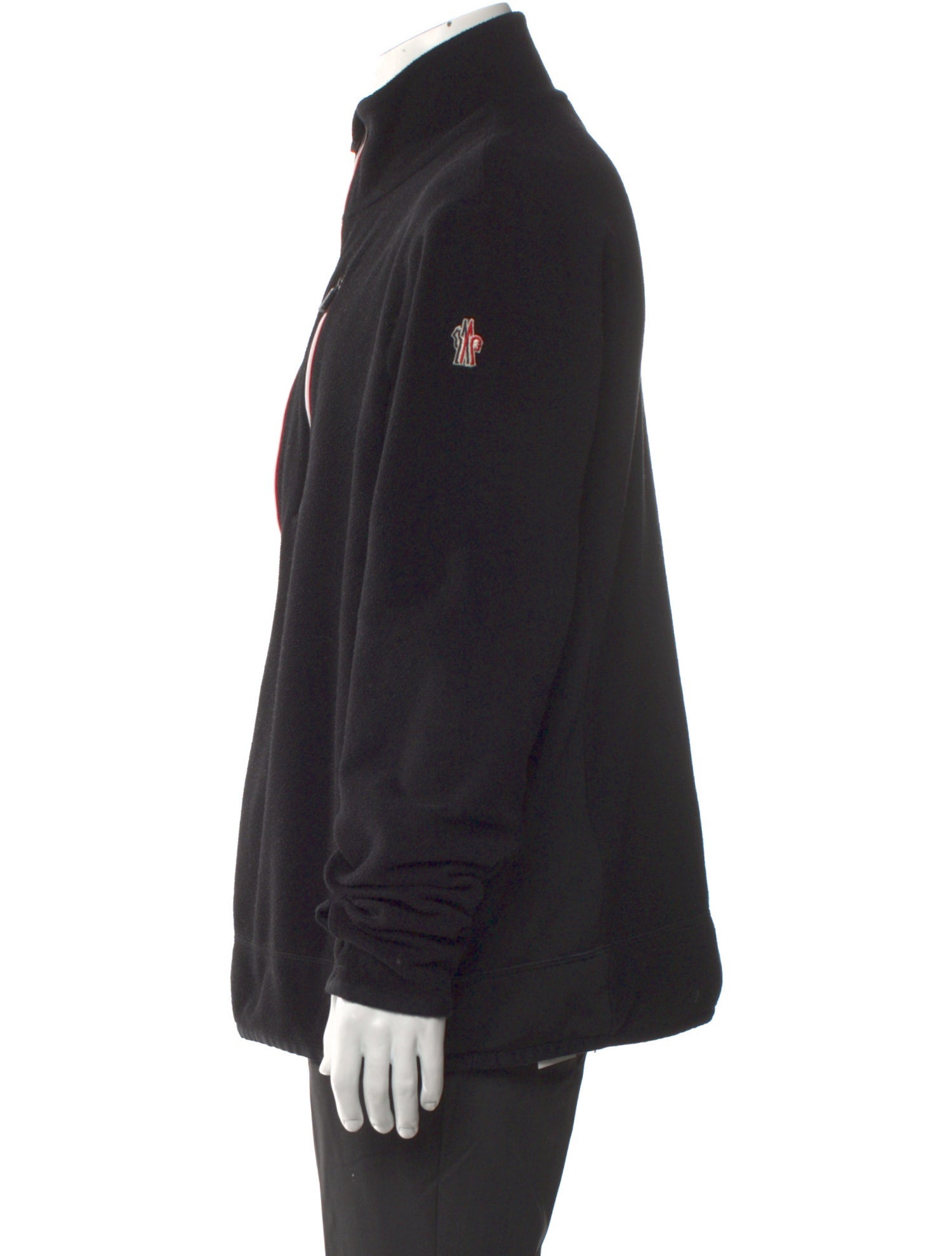 Moncler Grenoble Mock Neck Long Sleeve Sweatshirt
