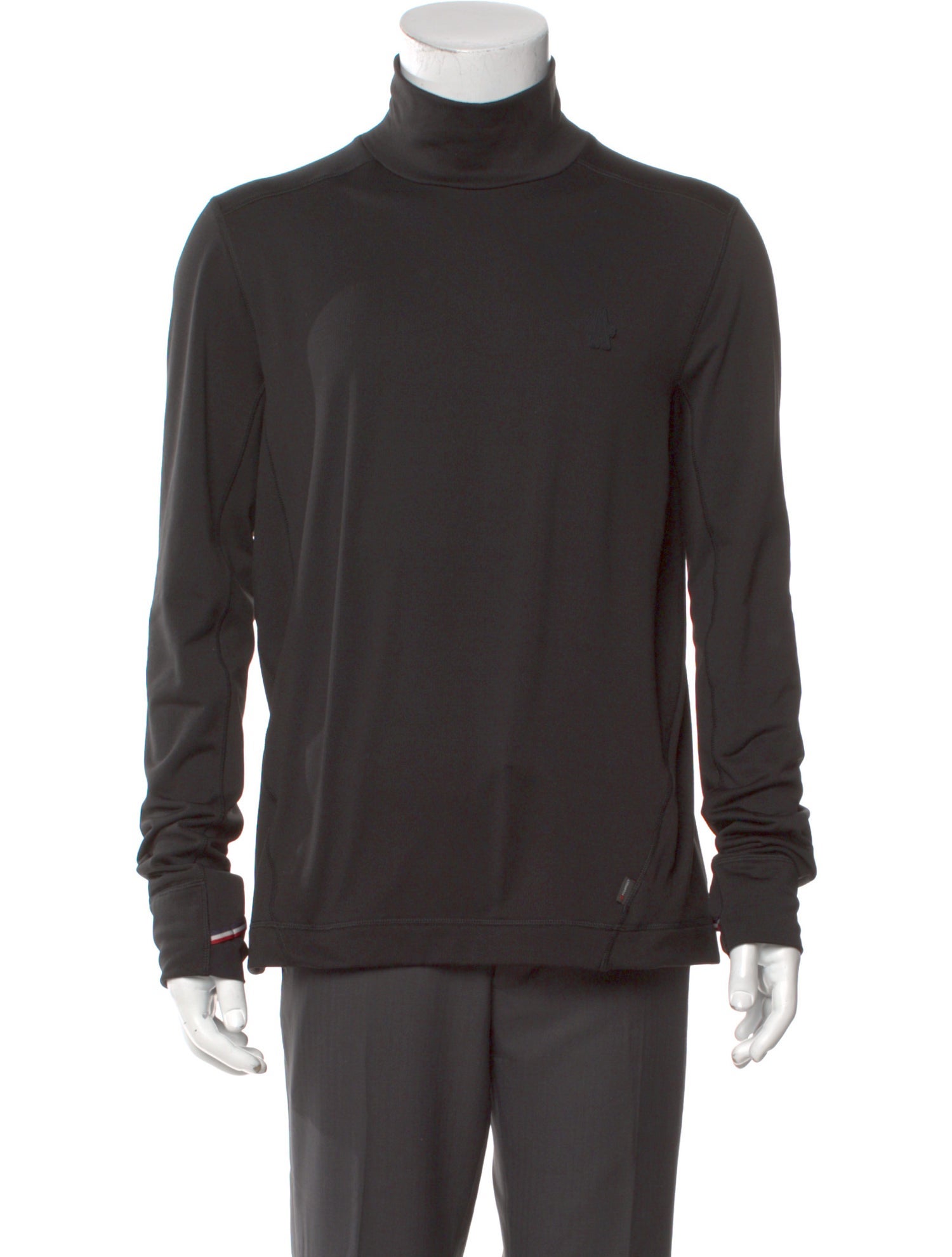 Moncler Grenoble Mock Neck Long Sleeve Sweatshirt