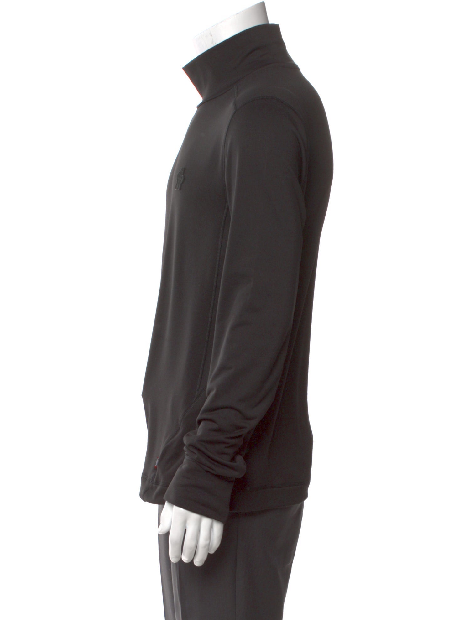 Moncler Grenoble Mock Neck Long Sleeve Sweatshirt
