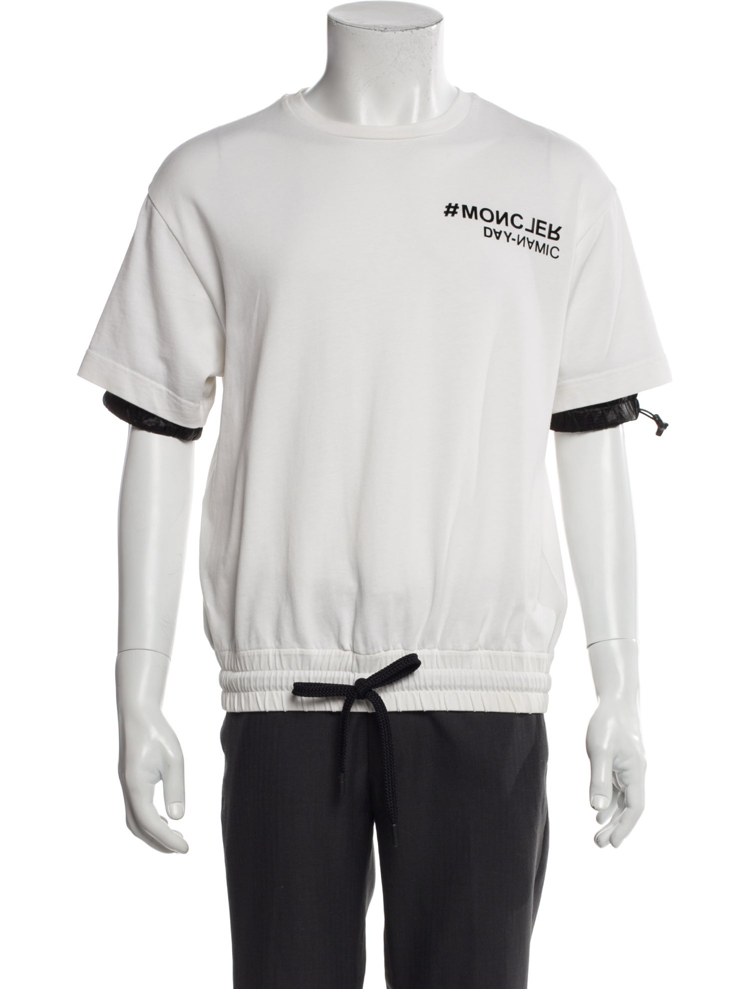 Moncler Grenoble Signature Logo Graphic Print Shirt