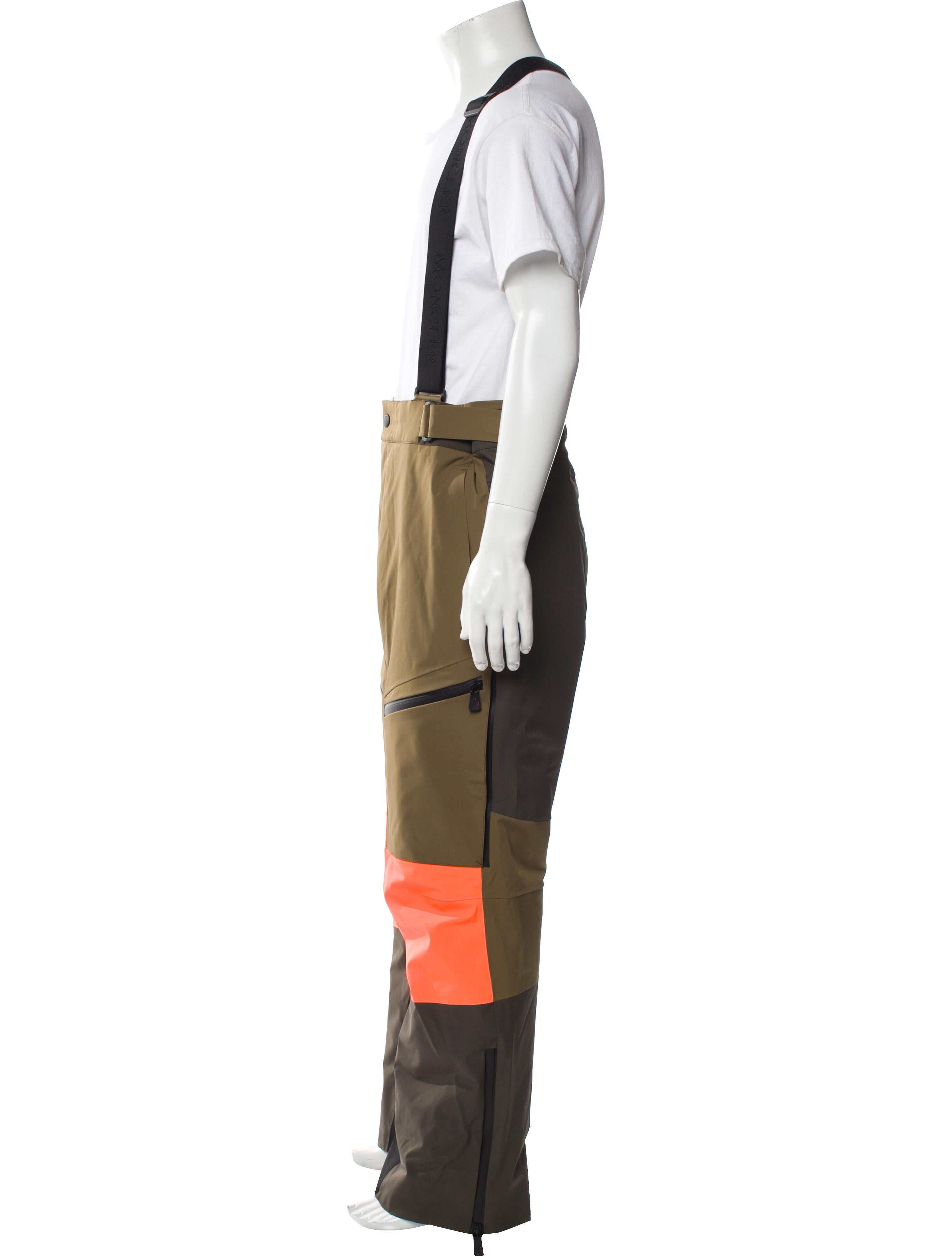 Moncler Grenoble Colorblock Pattern Ski Pants