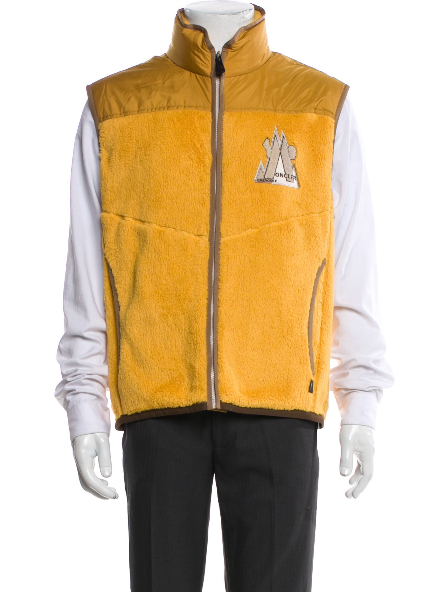 Moncler Grenoble Colorblock Pattern Vest