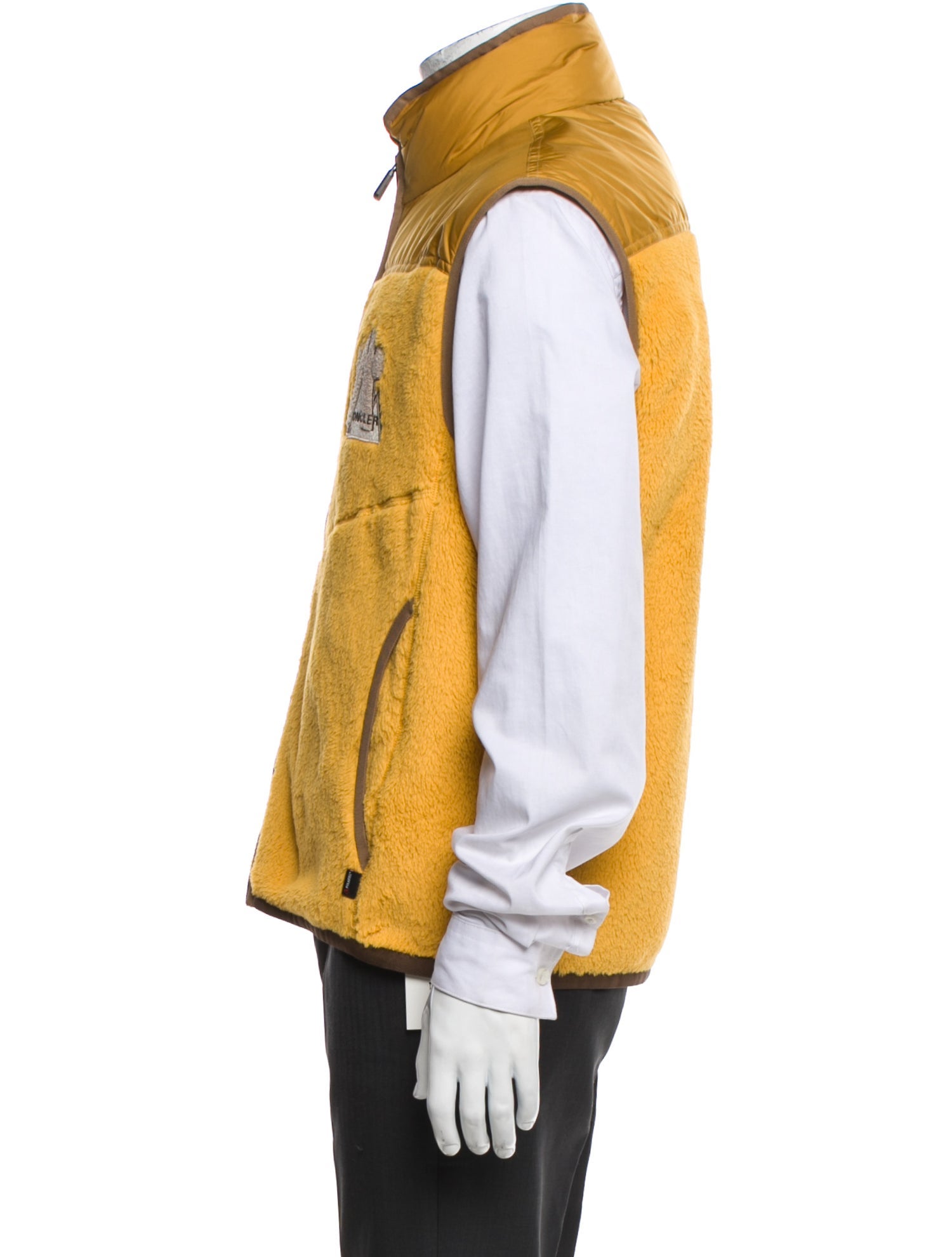 Moncler Grenoble Colorblock Pattern Vest
