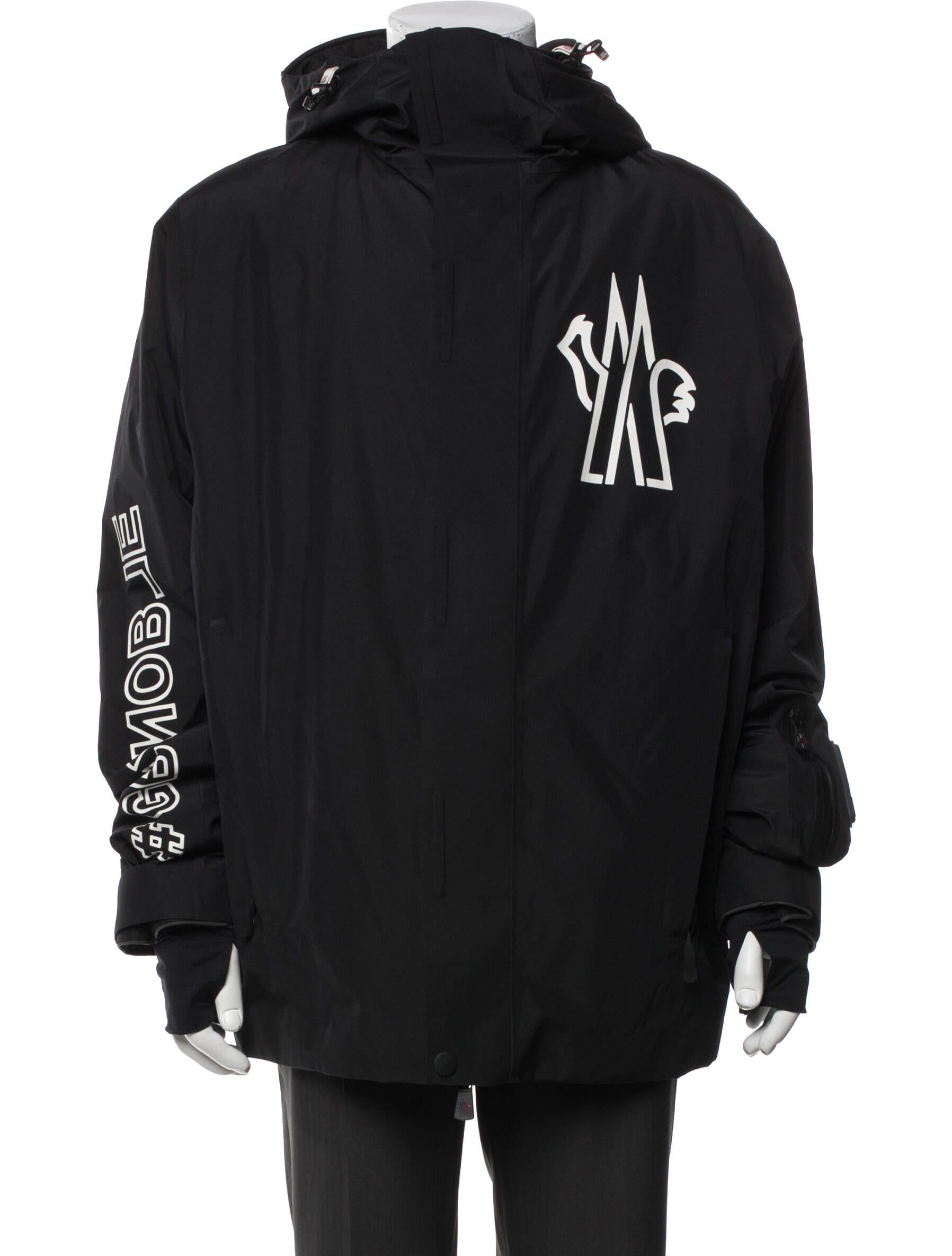 Moncler Grenoble Graphic Print Windbreaker