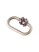 Marla Aaron 14K Ruby Consuelo Lock Pendant