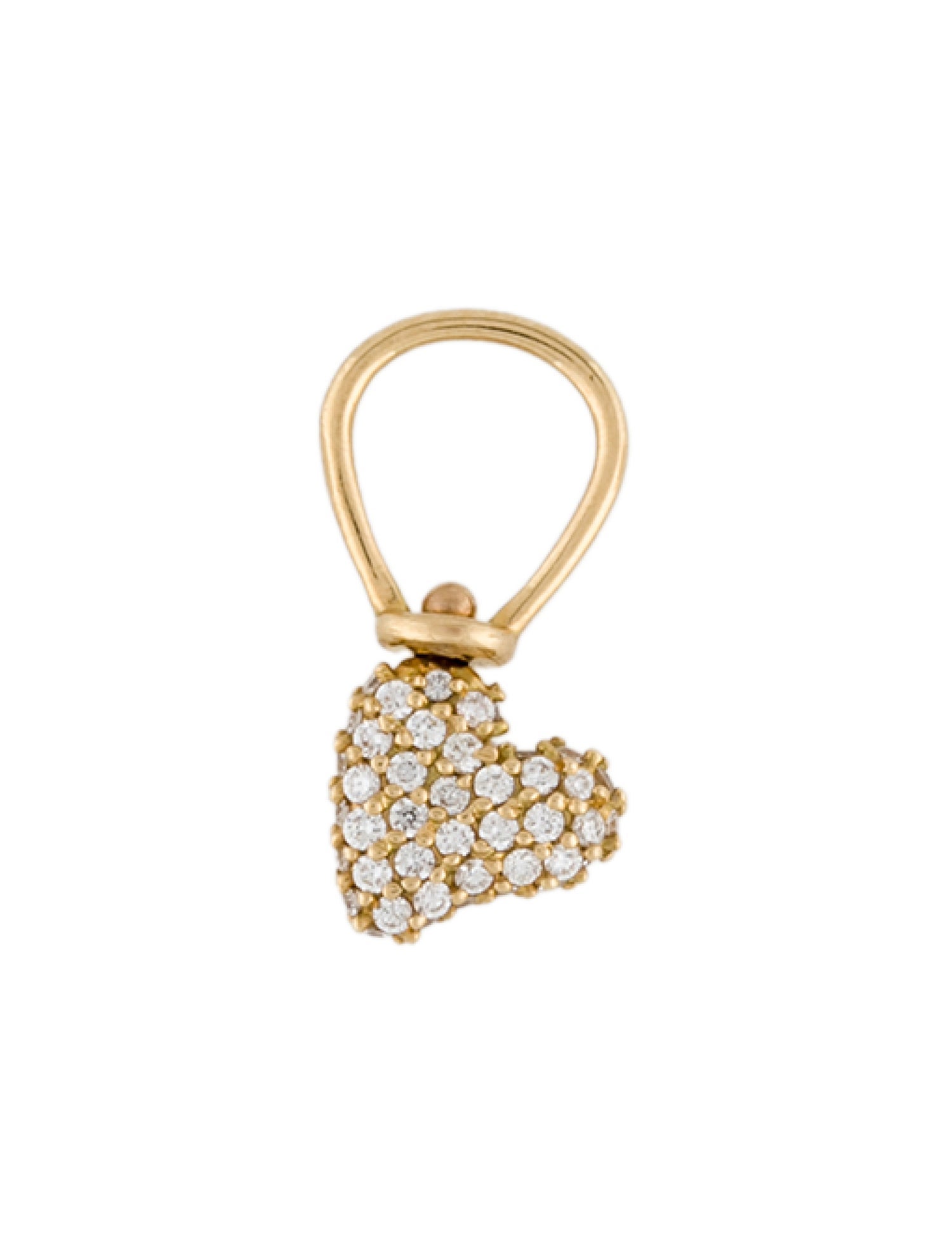 Rosato 18k charm ロサート 18カラット チャーム 18K Solid Yellow Gold Rosato Italy Designer Link Purse Charm