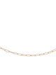 Marla Aaron 14K Square Link Chain Necklace