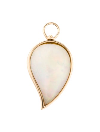 Marla Aaron 14K Opal Drop Charm