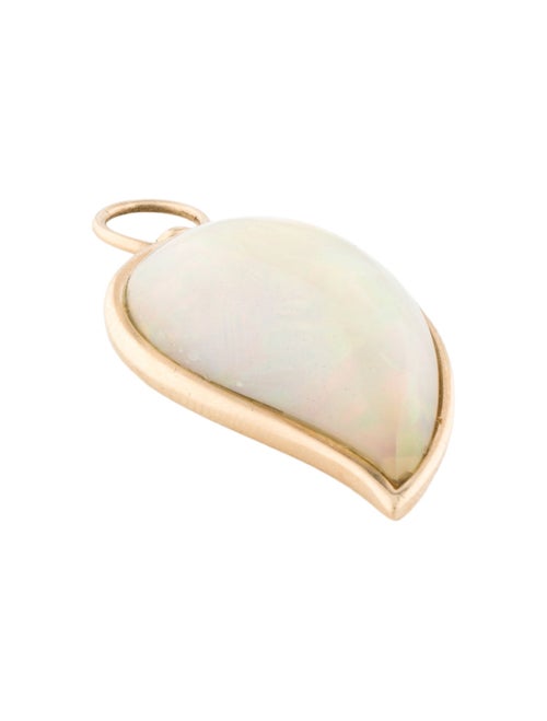 Marla Aaron 14K Opal Drop Charm