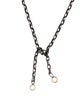 Marla Aaron Two-Tone Biker Chain Necklace