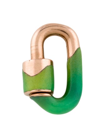 Marla Aaron 14K Enamel Chubby Babylock