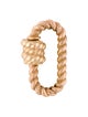 Marla Aaron 14K Twisted Lock Pendant