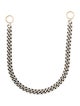 Marla Aaron Two-Tone Heavy Curb Chain Link Bracelet