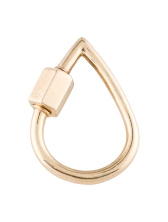 Marla Aaron 14K Pear Droplock