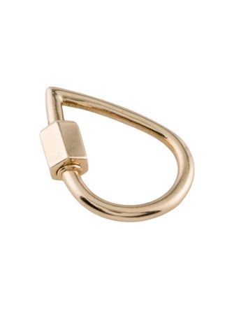 Marla Aaron 14K Pear Droplock