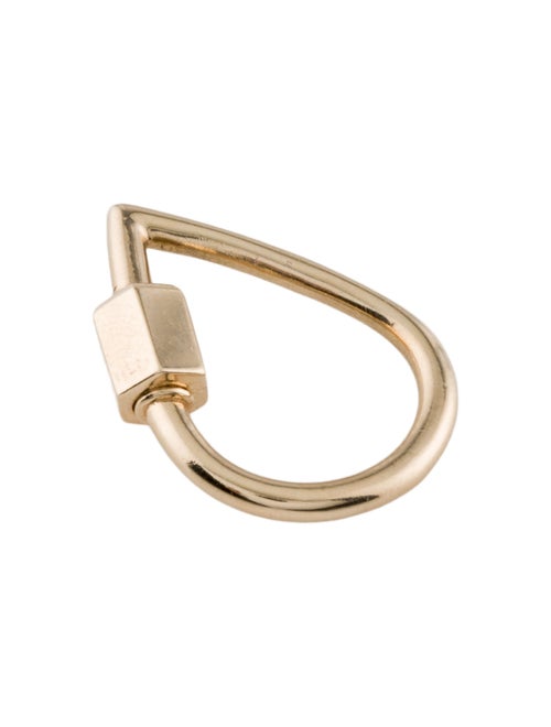 Marla Aaron 14K Pear Droplock