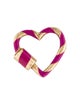 Marla Aaron 14K Heartlock with Enamel