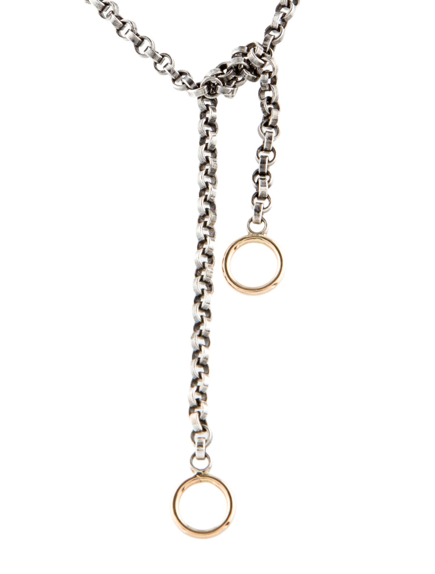 Marla Aaron Heavy Curb Chain Necklace