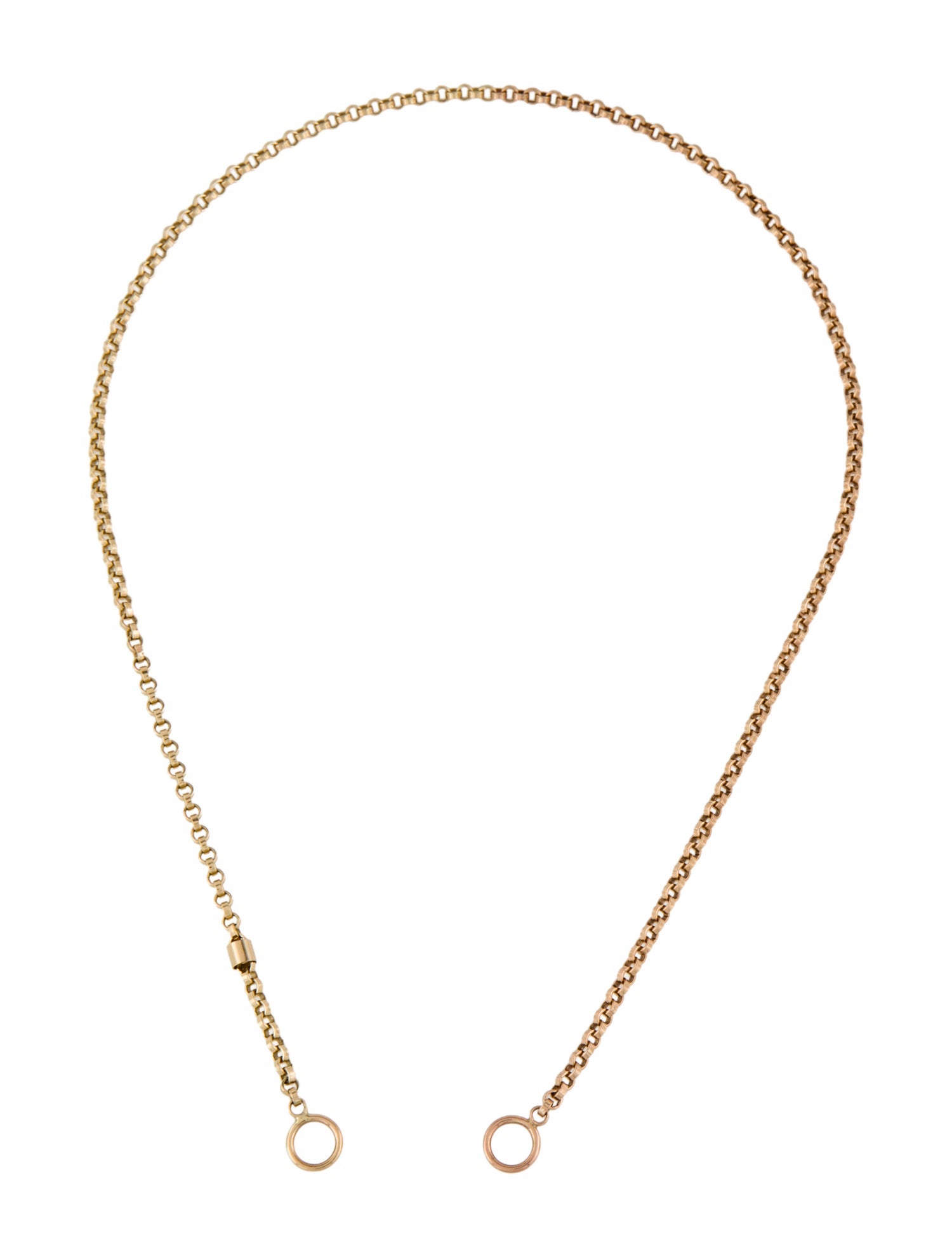 Marla Aaron 14K Rolo Chain Necklace