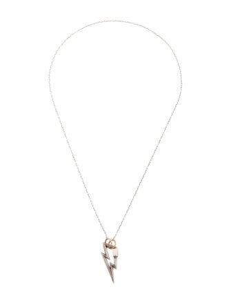 Marla Aaron Boltlock Pendant Necklace