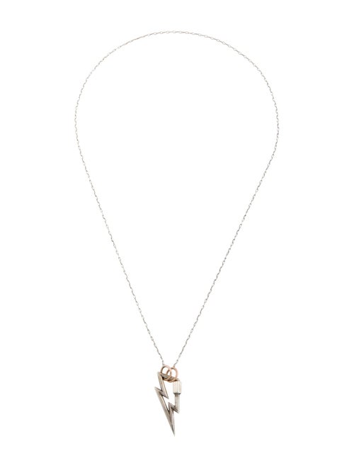Marla Aaron Boltlock Pendant Necklace