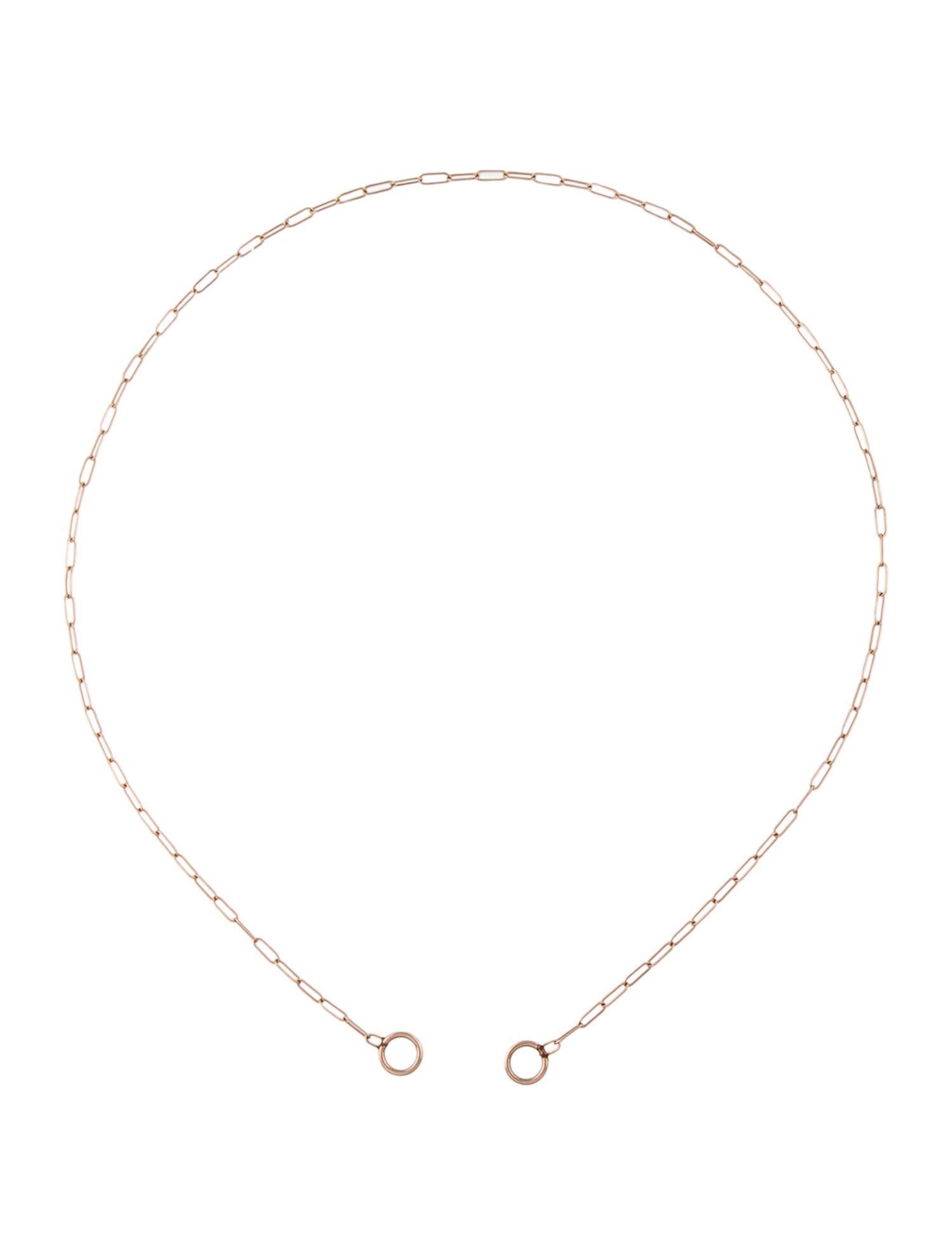 Marla Aaron 14K Square Link Chain