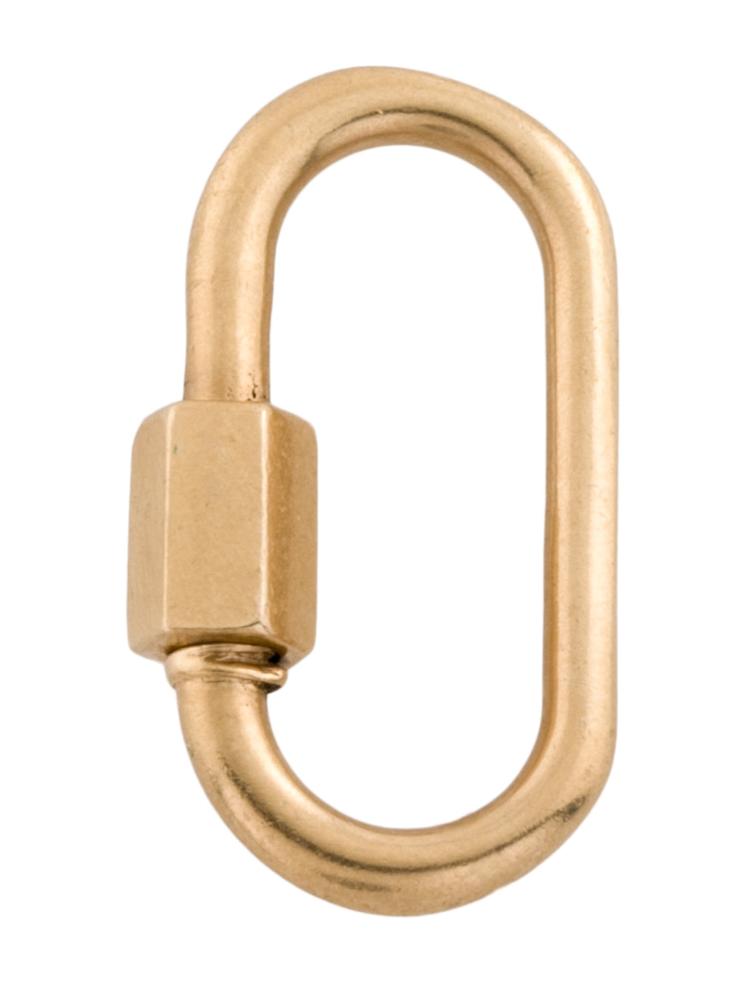 Marla Aaron 14K Medium Lock Pendant