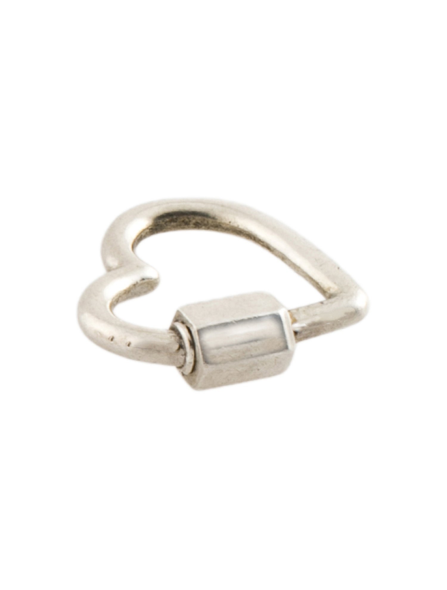 Marla Aaron Heartlock Charm