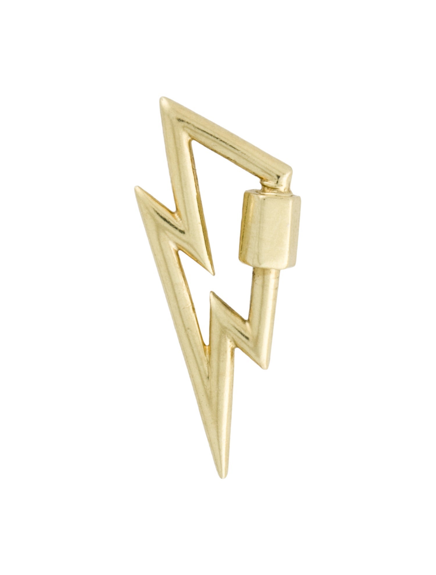 Marla Aaron 14K Boltlock Pendant Charm