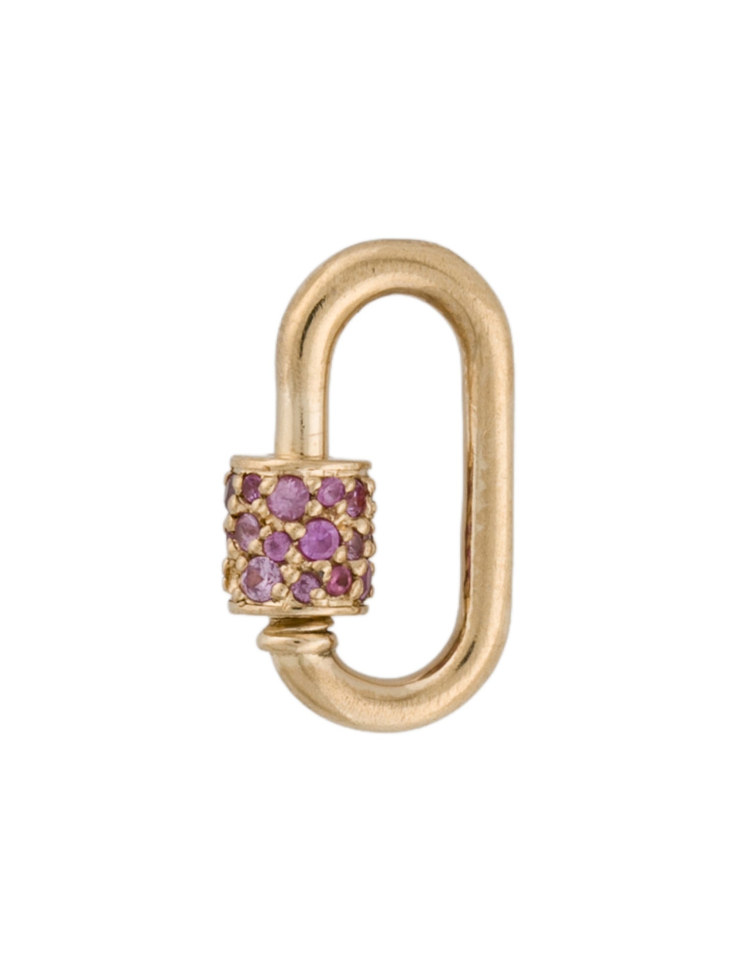 Marla Aaron 14K Sapphire Stoned Babylock
