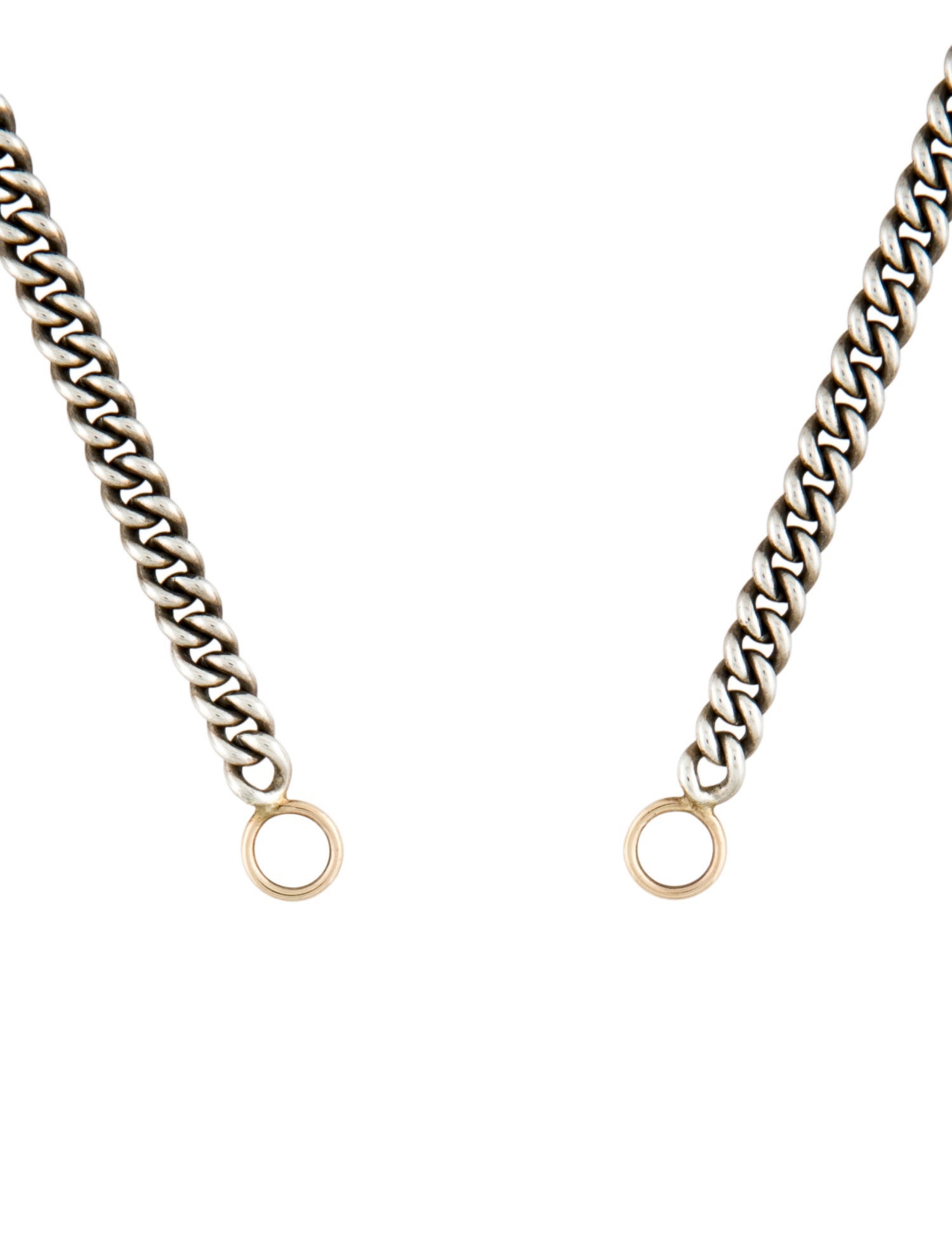 Marla Aaron Heavy Curb Chain Necklace