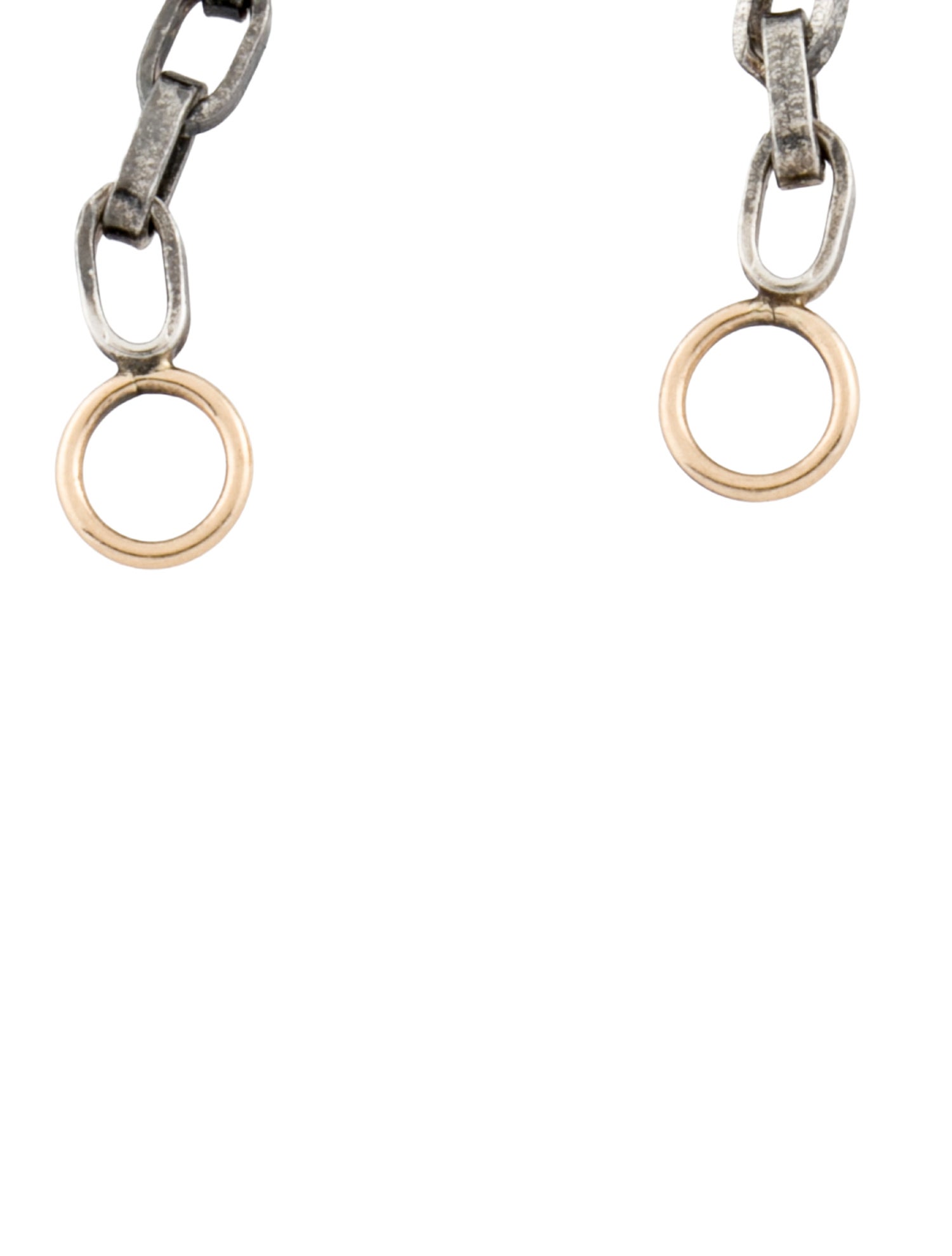 Marla Aaron Biker Chain Bracelet in Blackened