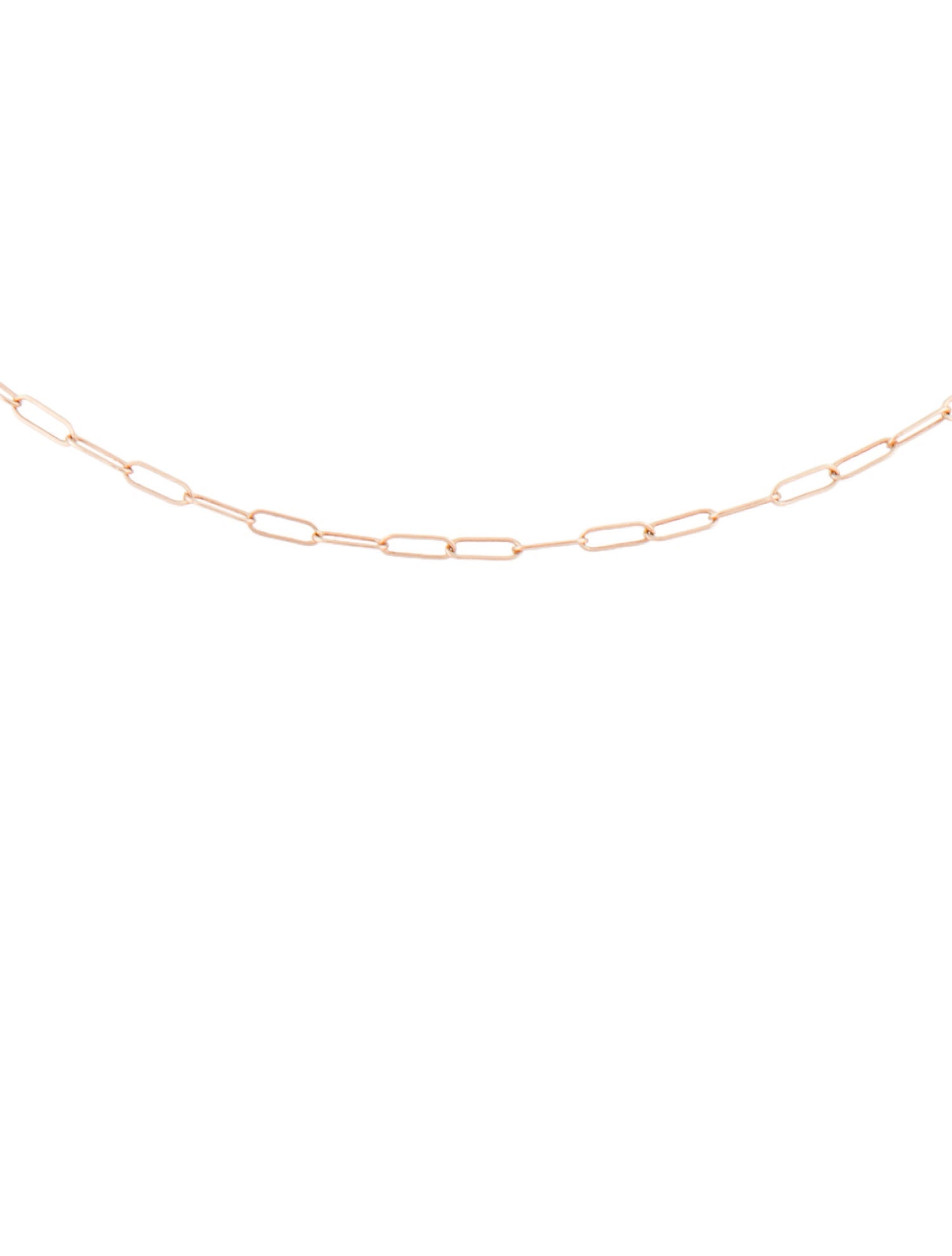 Marla Aaron 14K Square Link Chain Necklace